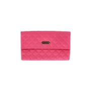 Pre-owned Leather clutches Marc Jacobs Pre-owned , Pink , Dames