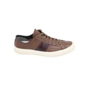 Pre-owned Leather sneakers Tom Ford Pre-owned , Brown , Heren