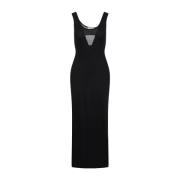 Maxi Dresses Saint Laurent , Black , Dames