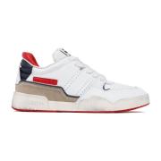 Blauwe Kalfsleren Emree Panel Sneakers Isabel Marant , Multicolor , Da...