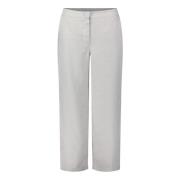 Casual effen linnen broek Betty Barclay , Gray , Dames