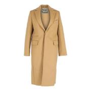 Pre-owned Wool outerwear Acne Studios Pre-owned , Beige , Dames