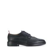 Zwarte platte schoenen voor vrouwen Thom Browne , Black , Dames