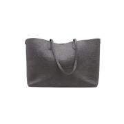 Pre-owned Leather totes Alexander McQueen Pre-owned , Gray , Dames