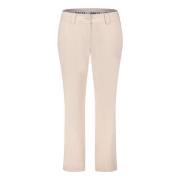 Stijlvolle Chino Broek met Zakken Betty & Co , Beige , Dames