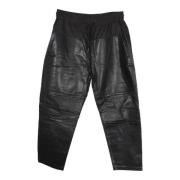 Pre-owned Fabric bottoms Alexander Wang Pre-owned , Black , Dames