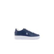 Blauwe Logo Sneakers Polo Ralph Lauren , Blue , Heren