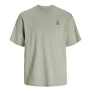 Triangle Summer T-Shirt Jack & Jones , Gray , Heren