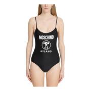 Swim Swimsuit Moschino , Black , Dames