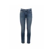 Mid Rise Skinny Ankle Jeans Polo Ralph Lauren , Blue , Dames