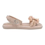 Roze Kant Platte Schoenen Ss22 Liu Jo , Beige , Dames