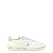 Gebruikte Leren Sneaker Clay 6780 Blauw Premiata , White , Dames