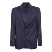 Bruine Jassen voor Mannen Ss24 Lardini , Blue , Heren