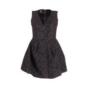 Pre-owned Cotton dresses Alexander McQueen Pre-owned , Black , Dames