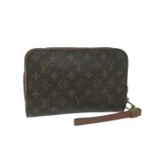 Pre-owned Canvas louis-vuitton-bags Louis Vuitton Vintage , Brown , Da...