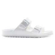 Arizona Eva Smalle Sandalen Birkenstock , White , Heren