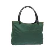 Pre-owned Nylon prada-bags Prada Vintage , Green , Dames