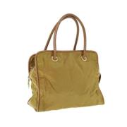 Pre-owned Nylon handbags Celine Vintage , Green , Dames
