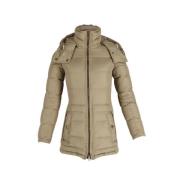 Pre-owned Fabric outerwear Burberry Vintage , Beige , Dames