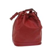 Pre-owned Leather louis-vuitton-bags Louis Vuitton Vintage , Red , Dam...