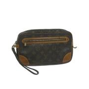 Pre-owned Canvas louis-vuitton-bags Louis Vuitton Vintage , Brown , Da...