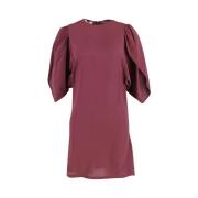 Pre-owned Silk dresses Stella McCartney Pre-owned , Red , Dames