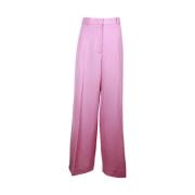 Pre-owned Wool bottoms Stella McCartney Pre-owned , Pink , Dames