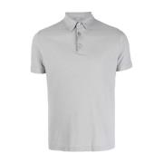 Moderne Polo Shirt Zanone , Gray , Heren