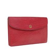 Pre-owned Leather louis-vuitton-bags Louis Vuitton Vintage , Red , Dam...