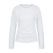 Scarlet Top Technisch Jersey | Wit Jane Lushka , White , Dames