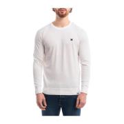 Witte Jersey Sweater Richmond , White , Heren