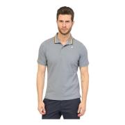 Grijze Polo T-shirt Jud Model K-Way , Gray , Heren