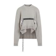 Beige Zip Pocket Jumper Sweater Craig Green , Beige , Heren