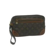 Pre-owned Canvas louis-vuitton-bags Louis Vuitton Vintage , Brown , Da...