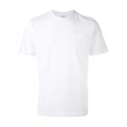 Wit Casual T-Shirt Verhoog Stijl Aspesi , White , Heren