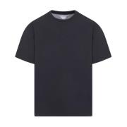 Grijze Shadow Cotton Classic T-Shirt Bottega Veneta , Gray , Heren