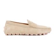 Beige Suède Loafers Tod's , Beige , Dames