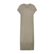 Maxi jurk | Toupe Jane Lushka , Beige , Dames