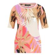 Bloemenprint T-shirt met Strass Betty Barclay , Multicolor , Dames