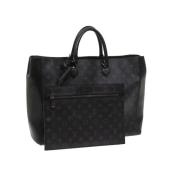Pre-owned Canvas louis-vuitton-bags Louis Vuitton Vintage , Black , Da...