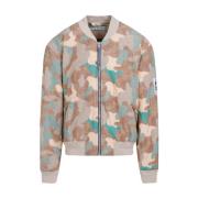 Camouflage Bomberjack Multicolor Ss24 Acne Studios , Multicolor , Here...