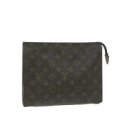 Pre-owned Canvas louis-vuitton-bags Louis Vuitton Vintage , Brown , Da...