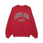 Jaci Sweatshirt Rood Anine Bing , Red , Dames