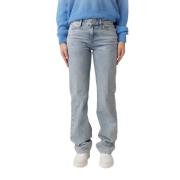 Blauwe Wijde Pijp Jeans Drykorn , Blue , Dames