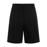 Zwarte Katoenen Shorts Ss24 Jil Sander , Black , Heren