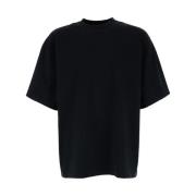 Distressed Zwarte T-shirts en Polos Axel Arigato , Black , Heren