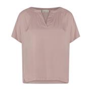 Stralende Viscose Top | Rose Jane Lushka , Pink , Dames