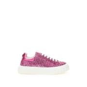 Fuchsia Off Road Sneaker Casadei , Pink , Dames