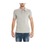 Klassieke Polo Shirt voor Mannen Armani Jeans , Gray , Heren