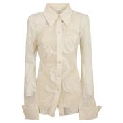 Witte Asti Shirts Max Mara , White , Dames